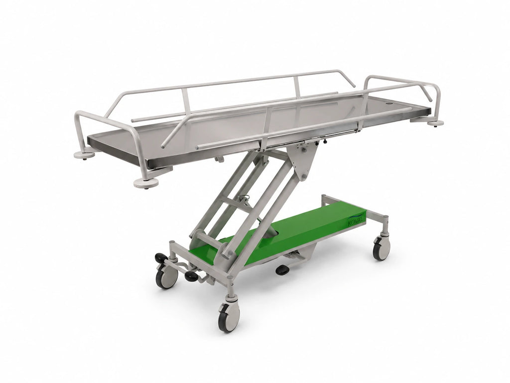 TRANSPORT TROLLEY FOR DECEASED/PATHOLOGY