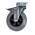 Ø200MM PLATEHJUL MED BREMS EZ