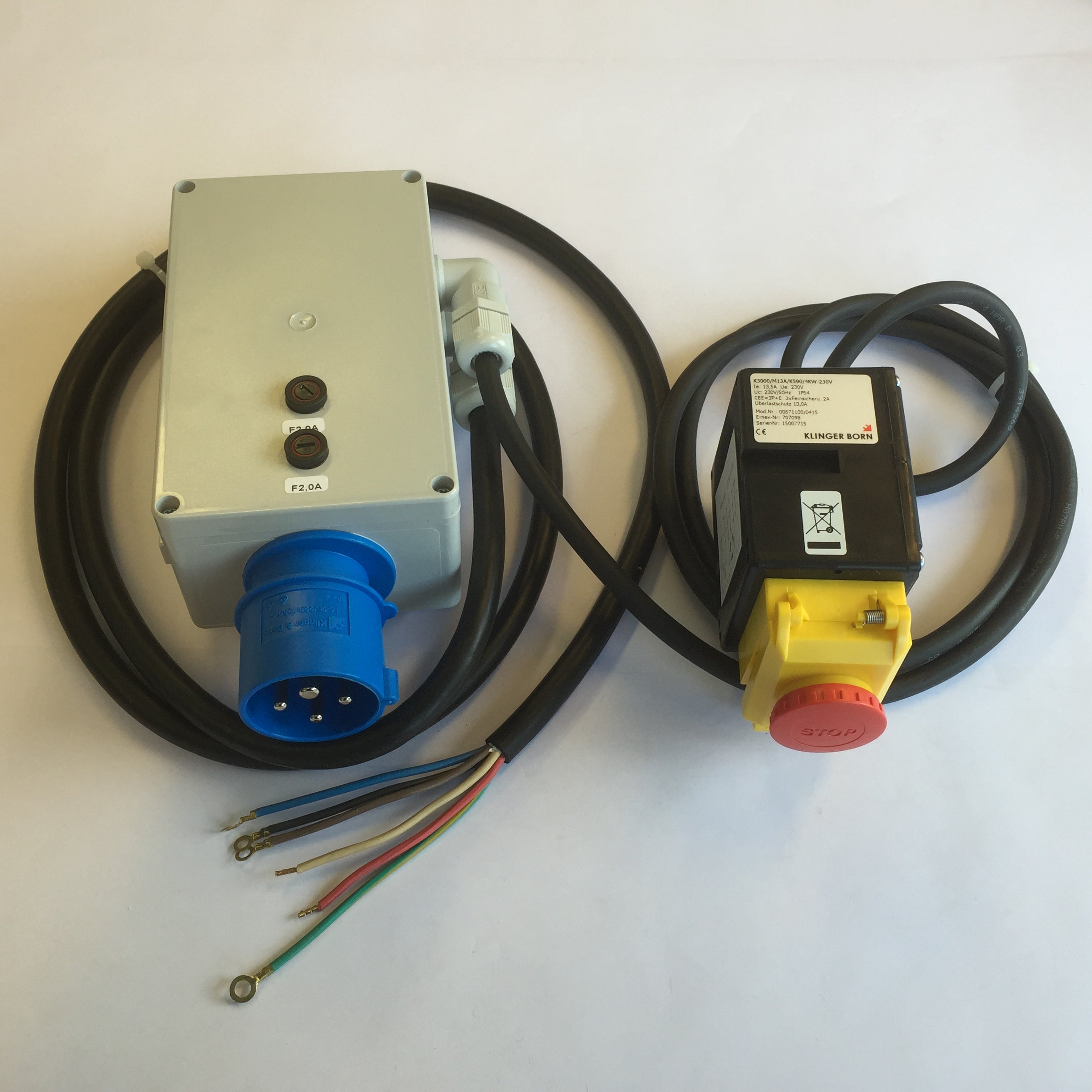 Bryter 230V/3   3,6 kW.